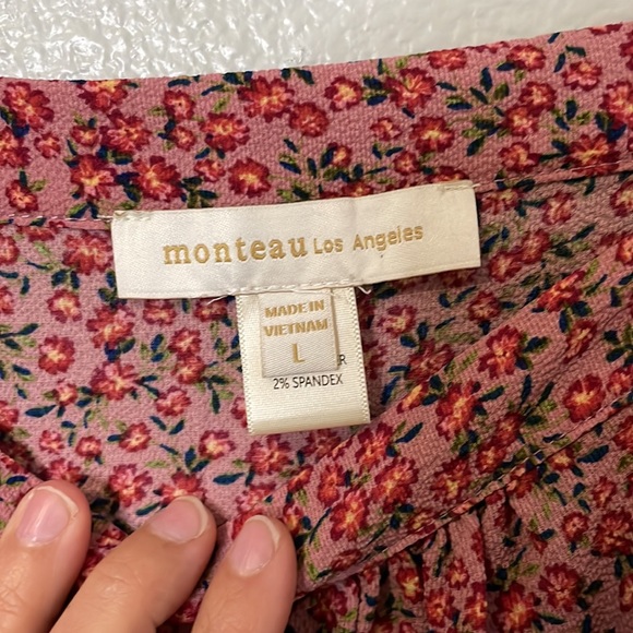 Pink Floral Dress - Picture 3 of 4